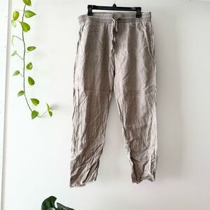 THOM KROM SAND COLORED LINEN‎ PANTS WOMAN’S S